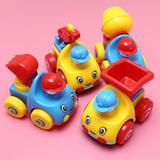 宝宝玩具车惯性回力工程车搅拌车卡通飞机轿车迷你儿童小汽车玩具