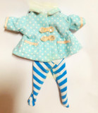 正版Ginny doll古董娃 绝版 金妮8寸娃娃衣服Blythe小布套装20cm