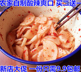 湖南特产正宗小吃酸辣萝卜农家传统手工腌制泡菜 下饭咸菜酱萝卜