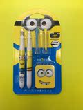 包邮源动力小黄人钢笔套装换囊钢笔小学生用墨囊组合套装 可擦蓝