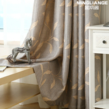 新中式简居特价定制客厅卧室棉麻窗帘遮光布料现代简约落地窗成品