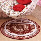 欧式圆形地毯高档雪尼尔高密度加厚正品地垫客厅卧室圆毯新品特价