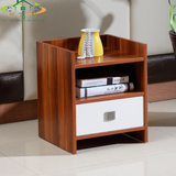 床头柜储物柜板式收纳柜现代简约木质床边柜木质小柜特价床柜家具