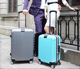 卡瓦路万向轮拉丝磨砂拉杆箱男女款铝框旅行行李20 24寸登机硬箱