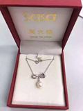 香港代购 周大福sasa合作款 母亲节 珍珠纯银项链 换购价288