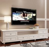 美式实木电视柜小户型客厅地柜欧式电视柜茶几组合客厅家具可定制