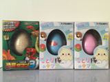 【包邮】日本创意早教玩具惊喜蛋 可孵化恐龙蛋3代水孵膨胀出奇蛋