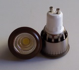 led射灯 3W5W7W可调光cob集成光源射灯 MR16/GU10/E27加厚铝灯杯