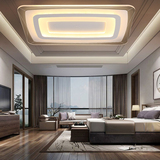 超薄长方形亚克力led吸顶灯现代简约大气客厅灯温馨创意卧室灯
