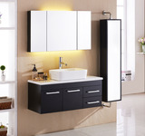 科勒欧式橡木浴室柜组合实木简约现代吊式镜柜卫生间洗脸盆卫浴柜