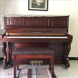 钢琴二手钢琴英昌u121韩国进口钢琴初学者钢琴订白色钢琴实木钢琴
