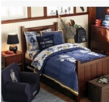 特价实木儿童床儿童房家具松木双人床单人成人床1.2 1.5小床定做