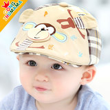 春秋季婴儿帽子3-6-12个月宝宝帽子贝雷帽1-2岁男女童帽儿童帽子