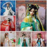 中国古装神话公主芭比洋娃娃七仙女关节女孩过家家公仔玩具礼盒
