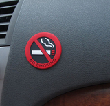 创意可爱车内饰品 禁止吸烟车饰车贴 车上饰品内饰 汽车用品超市