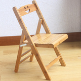 折叠椅家用实木折椅办公电脑便携餐椅休闲客厅竹靠背凉椅子儿童凳
