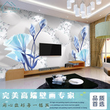 3d立体客厅电视背景墙清新壁画自粘墙纸大型现代壁纸沙发温馨简约