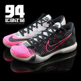 【94】Nike Kobe10 Elite Low 科比10黑粉刺客 747212-010 现货