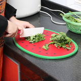 创意塑料菜板砧板抗菌防霉防滑加厚水果切菜板粘板圆形案板擀面板