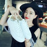 夏季百搭女士小白鞋系带透气休闲韩版运动鞋女情侣板鞋学生女鞋潮