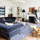 加鼎 土耳其进口地毯客厅灰色时尚现代吸尘简约欧式长方形家用