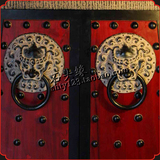 仿古做旧创意大门柜门拉手 复古中式软装配饰 个性古典橱柜子把手