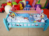 幼儿园宝宝床儿童单人床塑料床木板床幼儿园午睡小床塑料床上下床