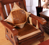 实木沙发垫椅坐垫加厚海绵防滑麻将红木坐垫布艺中式沙发罩套夏季