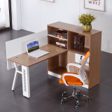 新款简约现代办公家具组合职员办公桌4人位屏风卡位员工电脑桌椅