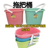 洗拖把桶胶棉拖把桶挤水桶海绵拖把桶清洗桶塑料拖地桶长方形水桶