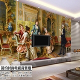 特价欧式宫廷人物油画大型壁画KTV酒店客厅餐厅电视背景墙纸壁纸