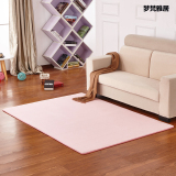 现代珊瑚绒地毯客厅长方形茶几沙发床边地毯卧室房间满铺地垫定制