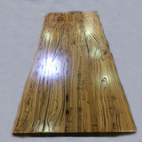 老榆木板实木桌面板定制吧台板台面板飘窗板台面厨房创意隔断吧台
