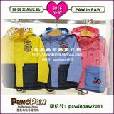 paw in paw韩国专柜代购正品2016春款男童装夹克外套PPJA61101U