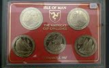 马恩岛 1987年 体育 克朗 纪念币