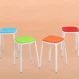 时尚创意塑料小圆凳子椅子特价家用餐桌板凳现代加厚成人高凳