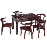 实木茶桌椅组合茶艺桌红木小茶桌茶几茶台客厅中式仿古复古泡茶桌