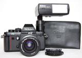 尼康 Nikon F3套机+原厂闪光灯+UV镜 胶片相机 成色新净