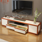 北欧全实木电视柜白蜡木储物柜地柜2米现代中式简约客厅环保家具
