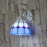 蒂凡尼地中海壁灯美式卫生间镜前灯现代简约田园过道飘窗墙壁灯