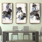古朴新中式葡萄风景装饰画家居客厅沙发背景画书房办公室高端挂画