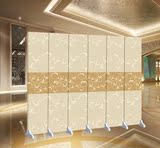 现代中式隔断客厅简约时尚可折叠玄关防水布艺直销屏风可移动折屏