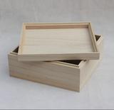实木木质储物盒原木欧式复古风格zakka杂货木盒桌面收纳盒子