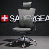 瑞士军刀 电脑椅 家用 网布透气办公椅 人体工学椅 可躺老板椅081