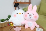 日本Kanahei卡娜赫拉的小动物 小兔子/忍者小鸡小猫玩具毛绒公仔