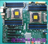 超微服务器X10DAI C612芯片LGA2011 DDR4平台 双路图形工作站主板
