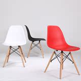 椅子简约现代实木欧式家用组合小户型休闲创意时尚酒店洽谈椅餐椅