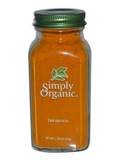 现货美国进口Simply Organic 有机姜黄粉 天然着色调味料驱寒暖胃