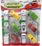 12只装回力玩具车8810A汽车赛车惯性玩具 儿童玩具批发 混批