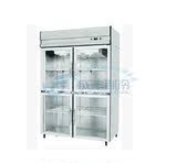 全新银都JBL0624四门展示柜水果保鲜柜饮料陈列立式玻璃门冷藏柜